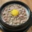 石锅窝蛋牛肉粥 Beef and Egg Congee