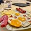 Fried Salami Egg And Cheese