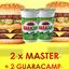 2 X MASTER + 2 GUARACAMP