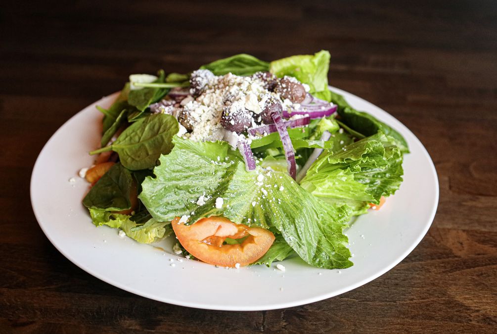 Mediterranean Spinach Salad