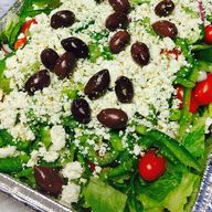 Tray of Greek Salad