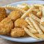 Nuggets de pollo con patatas