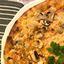 FARINATA, Funghi trifolati e spuma di Burrata