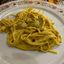 Spaghetti alla carbonara flambe