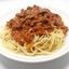 Spaghetti Sauce à la Viande et Champignons/ Spaghetti with Meat Sauce & Mushrooms