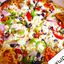 8.Pizza χωριάτικη- Ελληνική *Small26cm - Large33cm     9.00Eu