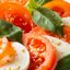 Caprese di bufala o burrata