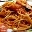 Linguine Gamberoni e Zucchine (Allergens: Lactose, Gluten Wheat, Crustaceans, Sulphur Dioxide)