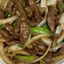 葱爆牛肉丝 Sautéed Shredded Beef with Scallion Onion