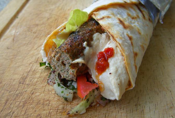 Kafta wrap