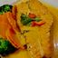 Salmon Chuchi (spicy creamy curry sauce)