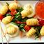 Creveti in crusta de cartofi/Potato wrapped shrimps