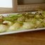 Gnocchi di patate della casa con crema di taleggio e porri croccanti