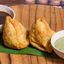 Vegetable Samosas with Tamarind Chutney
