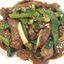 BEEF WITH GARLIC & SPRING ONION