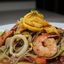 Pad Thai de Calamar y Langostinos