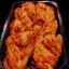 Cartucho de Alitas de pollo.