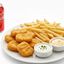 Kipnuggets 10 stuks menu