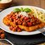 Schnitzel Bolognese (a,c)