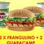 2 x frangulino + 2 guaracamp