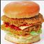 Double Big Chicken Filet Burger