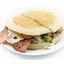 CAMPERO PINCHO HUEVO Y BACON .