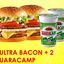 2 ULTRA BACON + 2 GUARACAMP
