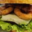 Cheeseburger americano e patatine ( g.150)