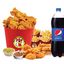 6 Pcs Chicken, 3 Fries and Bottle of Drink