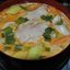 2.Hühnerfleisch Suppe (scharf)*1,4,g*