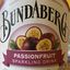 Bundaberg Sparkling Drink 375 ml glass Bottle : Passionfruit