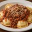 Sorrentinos de JYQ con Bolognesa (Salsa roja con carne molida)
