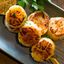 Seared Sea Scallops Skewered (GF) (2)