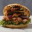 Megabagel med BBQ kylling og bacon