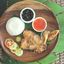 Set B: Grilled Fish + Papaya Pickles + Vegetable Lumpia + Plain Rice