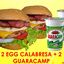 2 EGG CALABRESA + 2 GUARACAMP