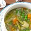 Minestrone di verdure fresche alla genovese