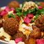 Vegetarian Falafels Poutine