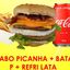 1 BRABO PICANHA + BATATA P + COCA LATA