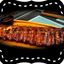 COASTE DE VITEL GLAZURATE CU WHISKEY 400g, 100 g sos whiskey (WKISKEY GLAZED VEAL RIBS)