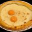 Tereyagli ve 2 Yumurtali Pide