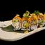 Salmon curry maki