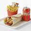 Durum Chiken Strips Menu