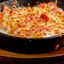 Запечени картофи с броколи , сметана , кашкавал и синьо сирене