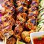 Brochettes de poulet à la mexicaine