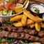 Lamb Shish Kebab Plate