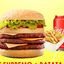 1 X SUPREMO + BATATA P + COCA LATA