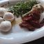 Mozzarella di bufala campana DOP, pomodorini secchi e carciofi di Cerignola