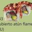 143. Cubierto atún flameado