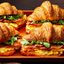 Breakfast Croissant Sandwich